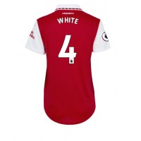 Fotbalové Dres Arsenal Benjamin White #4 Dámské Domácí 2022-23 Krátký Rukáv